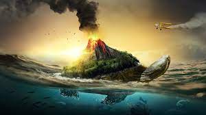 How To Write An Ending That Is Surprising Yet Inevitable Electric Literature Volcano Wallpaper Volcano Art Wallpaper