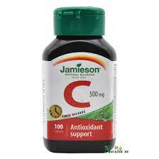 Consult a health care practitioner prior to use if you are taking blood thinners. Jamieson Vitamin C 500mg Timed Release 100 Caplets Nourish Me è£œä¿å·¥æˆ¿