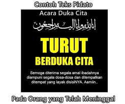 Andi surya saat memberikan sambutan. Contoh Teks Pidato Acara Duka Cita Pada Orang Yang Telah Meninggal Makalah Pedia