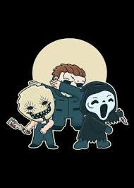 This is a horror cartoon that is in the works and all i need to do is to get more pieces to it and then edit the clips together! Horror Characters Poster By Thetshirtshop2020 Displate