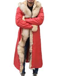 Santa Claus The Christmas Chronicles Kurt Russell Shearling Trench Coat Santa claus is a character in the christmas chronicles. santa claus the christmas chronicles kurt russell shearling trench coat