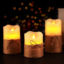 Of course they also have a standard on/off switch so you can control them too. 3pcs Flickering Flameless Led Pillar Candles W Moving Wick Remote 12 Changing Unscented Taper Dinner Da C Cor Candles Home Garden Pumpenscout De