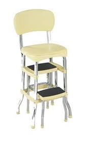 Cosco 11 120cby1 Retro Chair Step Stool Yellow Retro Chair Kitchen Step Stool Step Stool