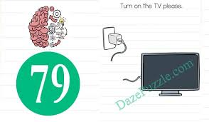 We did not find results for: Brain Test Level 79 Turn On The Tv Please Answer Daze Puzzle