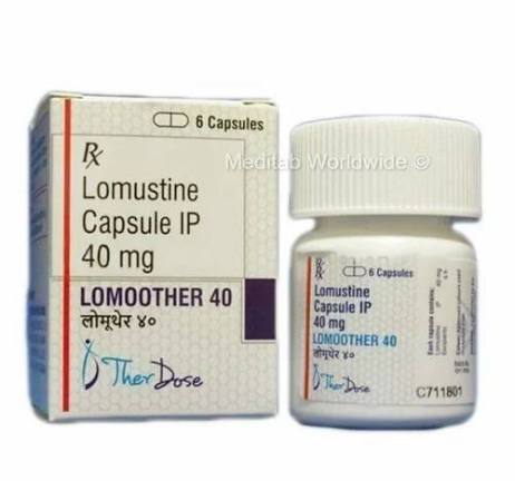 Lomustine Capsules 40 Mg lomoother 40, Ther Dose, 6 Tablets at ₹ 520/bottle in Mumbai