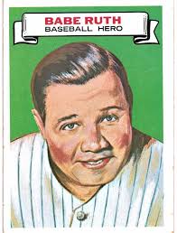 1967 Topps Who Am I #12 Babe Ruth