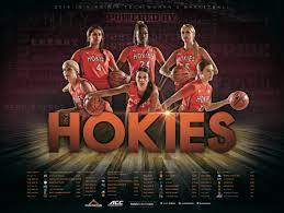 Va Tech Wbb Basketball Posters Sport Poster Womens Basketball