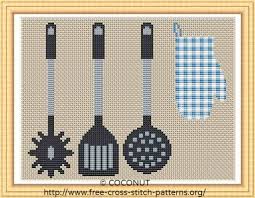 Free ground shipping on all us orders $80 or more. Kitchen Utensils 3 Free And Easy Printable Cross Stitch Pattern Free Cross Stitch Pattern