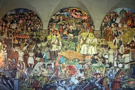 Pinturas Biografia De Frida Kahlo Corta Palacio Nacional Mural Diego Rivera Independencia De Mexico Cultura Colectiva Pintura Mural Mexicana Produccion Artistica Murales Mexicanos