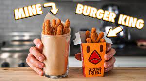 Making Burger King Chicken Fries At Home But Better Youtube