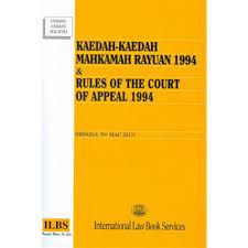 Artikel 4(1) dan artikel 121(1) perlembagaan persekutuan malaysia. Kaedah Kaedah Mahkamah Rayuan 1994