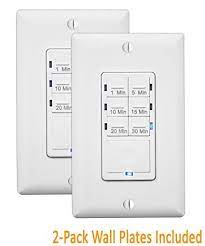 Showroom in santa monica · scandinavian design · worldwide delivery Bath Fans Enerlites Het06a In Wall Countdown Timer Switch For Fan Vent Control 1 5 10 15 20 30 Min Led Night Light Neutral R Countdown Timer Timer Bath Fans