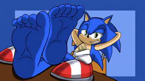 Sonic Relaxing Feet by yingcartoonman -- Fur Affinity [dot] net