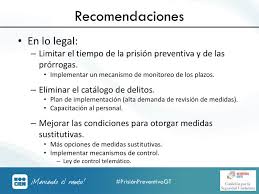 Este video te ayudará a saber cuáles son los parámetros que el juez de control debe de obse. Cien Auf Twitter En Radiopuntogt Corinnededik Y Walter Menchu Investigadores Del Cien Presentaron La Situacion De La Prision Preventiva En Guatemala Puede Leer Las Recomendaciones Del Estudio En Las Diapositivas Abajo Y Consultar