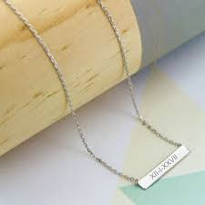 Collier Plaque A Graver Collier Plaque Collier Collier Infinity