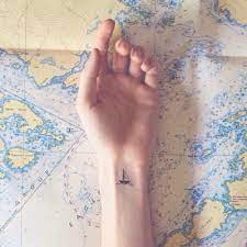 Wanderlust temporary tattoo / lettering tattoo / script tattoo / handwriting tattoo. 13 Wanderlust Tattoos That Are Better Than Souvenirs Brit Co