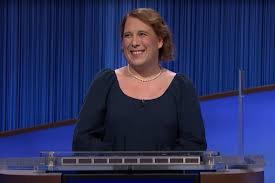 Amy Schneider Wins The Most Consecutive Jeopardy Games Of Any Female Contestant The New York Times