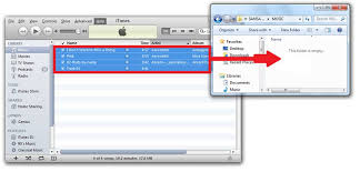 Transferring Music Files To The Sansa Player Flash Drives Using Itunes On A Pc Mobile Site