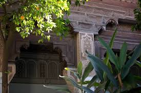 El bahia palace is the product of several years of construction during the latter half of the 19th century. Bahia Palace Archnet