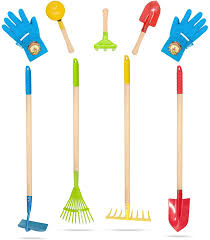 Maybe you would like to learn more about one of these? Buy Hortem 8pcs Kids Garden Tool Set Multicolored Child Gardening Tools Include 4pcs Long Rake Shovel Hoe Leaf Rake With Metal Head And 3pcs Small Garden Hand Tools Online In Italy B087ncw5dx