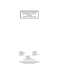 2009 Bucks County Directory of Schools