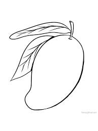 Mango Coloring Pictures Pdf Mango Is A Type Of Fruit That Is Oval But Bulging In The Middle M Fruit Coloring Pages Vegetable Coloring Pages Coloring Pictures