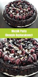 mozaik pasta deneyin bayilacaksiniz leziz yemeklerim yemek tarifi pasta yemek tatli