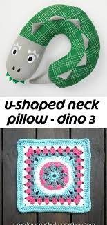 U Shaped Neck Pillow Dino 3 Neue Wege Ideen
