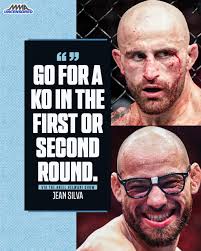 Jean Silva and Volk 🤝 #UFC314