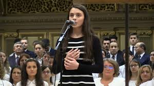 La numai 14 ani, laura are șanse să câștige concursul de pe tărâm american, dar și un premiu de un milion de dolari. Laura Bretan Panis Angelicus 2018 Youtube