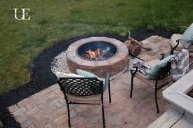 Diy Paver Patio And Fire Pit Diy Patio Pavers Paver Patio Diy Backyard Patio