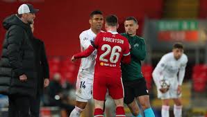 Discover more posts about real madrid, thibaut courtois, karim benzema, luka modric, dani carvajal, nacho fernandez, and casemiro. Watch Robertson Squares Up To Casemiro After Heavy Tackle On Milner Planet Football