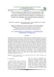 In malaysia, company registration numbers are numbers that identify a company and this number will be printed on their certificate of incorporation. Pdf Evaluation Of Employees Awareness And Usage Of Information Security Policy In Organizations Of Developing Countrties A Study Of Federal Inland Revenue Service Nigeria Isaac Jatau Academia Edu
