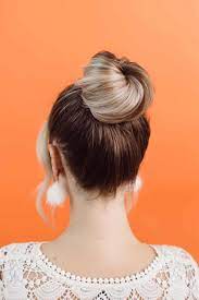 Hair bun maker,donut bun maker ring style hair bun maker set with 18 bobby pins &10 elastic hair tie bands&8 bun for chignon hair. How To Style A Donut Bun A Beautiful Mess