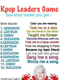 K Idol Birthday Games Birthday Games Leeteuk Shinee