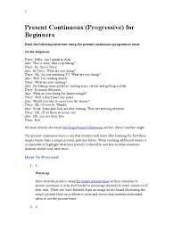 The letter hasn't arrived yet. Present Continuous Dialogues Grammatical Tense English Language