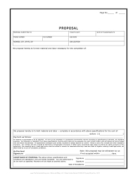 The concept of bidding is well known to the construction industry. Contractor Proposal Template Fill Online Printable Fillable Blank Pdffiller