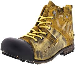 Yellow Cab Bottes Industrial 15012 Yellow Taille 44 Eu Bottes Cuir Homme Bottes Bottes Homme