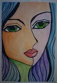 Original Abstract Women Watercolor Paintings For Sale
