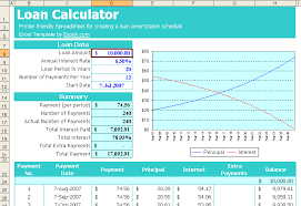Loan Calculator Excel Template Excel Vba Templates