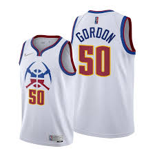 2020 2021 new basketball jersey denver nuggets nikola jamal 27 murray 15 jokic boston celtics new jayson tatum ja 12 morant. R J Hampton Denver Nuggets 2020 21 Earned Edition Jersey White