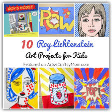 See more ideas about pop art, art, pop art collage. 10 Roy Lichtenstein Art Projects For Kids