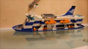 lego ship sinking youtube