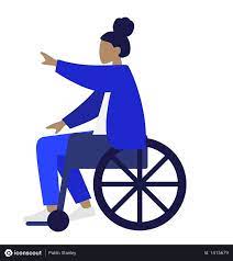 Best Free Handicapped Woman Sitting On Wheelchair Illustration Download In Png Vector Format People Illustration Illustration Uv Photography