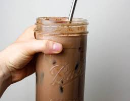 How to make an iced mocha. Spicy Iced Mocha Dairy Coffee Free Cooking Up Vegan