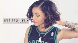 Easy Heatless Waves For Short Hair Beach Waves For Short Hair Short Hair Styles Short Hair Waves
