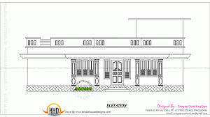 Creating handicap accessible homes on a budget. Small House Elevation With 3d Rendering And 2d Drawing Kerala Home Design And Floor Plans 8000 Houses