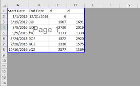 how to quickly grey out all unused area in excel