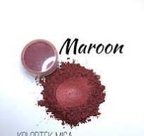 Maroon Pearlescent Mica Powder KOLORTEK Cosmetic Grade
