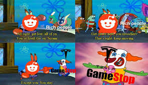 Many experts argue that instead of the david vs. Mob Look Another Gamestop Stock Market Meme How Original Memes